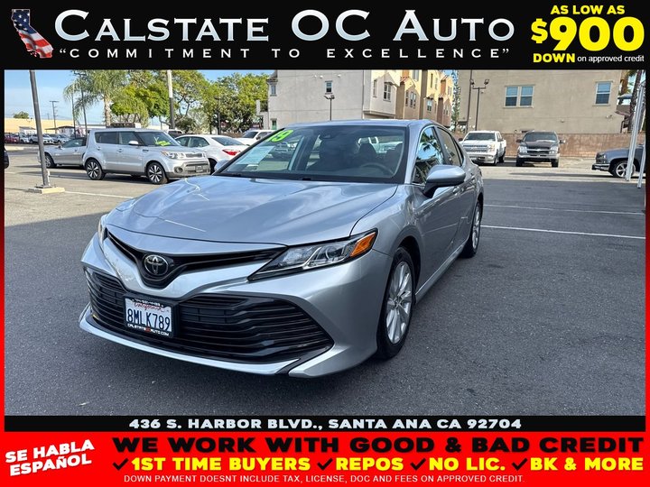 2019 TOYOTA CAMRY for sale in SANTA ANA
