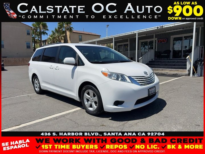 2015 TOYOTA SIENNA for sale in SANTA ANA