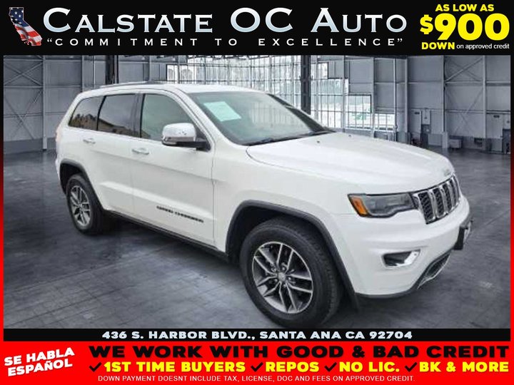 WHITE, 2017 JEEP GRAND CHEROKEE Image 
