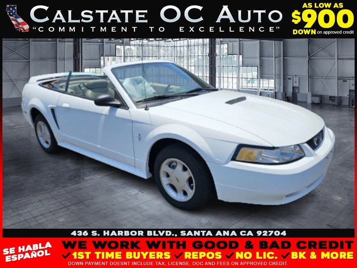 WHITE, 2000 FORD MUSTANG Image 