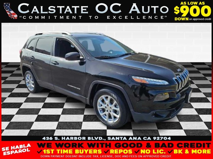 BLACK, 2017 JEEP CHEROKEE Image 