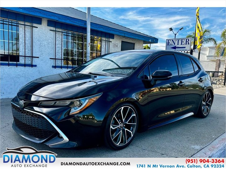 2019 TOYOTA COROLLA HATCHBACK for sale in COLTON