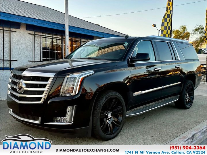 2015 CADILLAC ESCALADE ESV for sale in COLTON