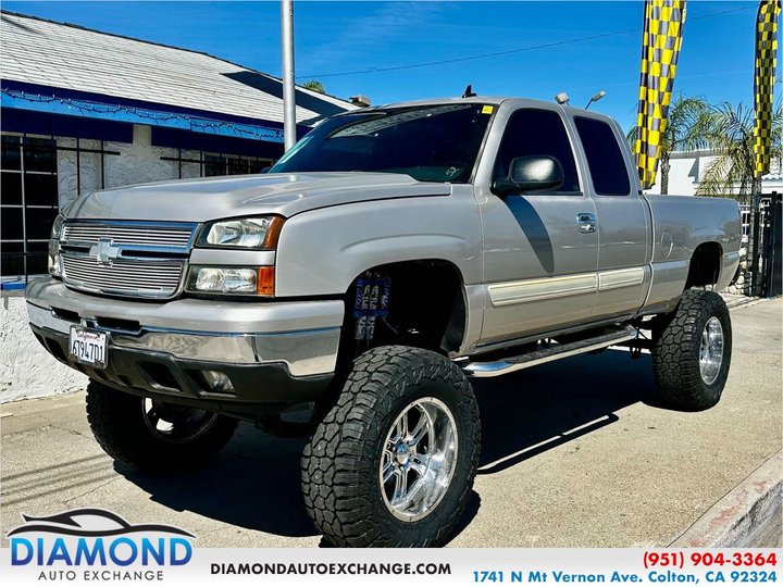 2006 CHEVROLET SILVERADO 1500 EXTENDED CAB for sale in COLTON