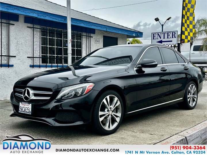 2016 MERCEDES-BENZ C-CLASS for sale in COLTON