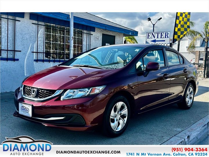 2013 HONDA CIVIC for sale in COLTON