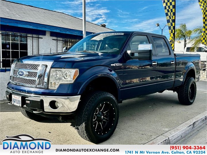 2010 FORD F150 SUPERCREW CAB for sale in COLTON