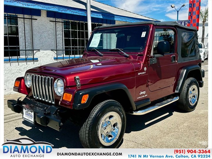 2004 JEEP WRANGLER for sale in COLTON