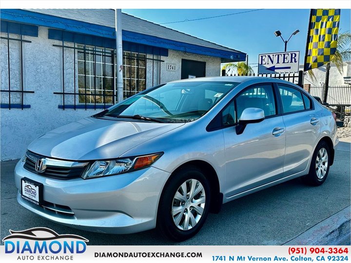 2012 HONDA CIVIC for sale in COLTON