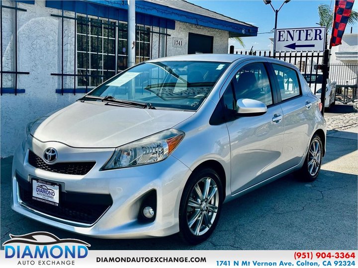 2012 TOYOTA YARIS for sale in COLTON