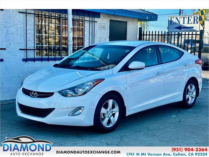 2013 HYUNDAI ELANTRA for sale in COLTON