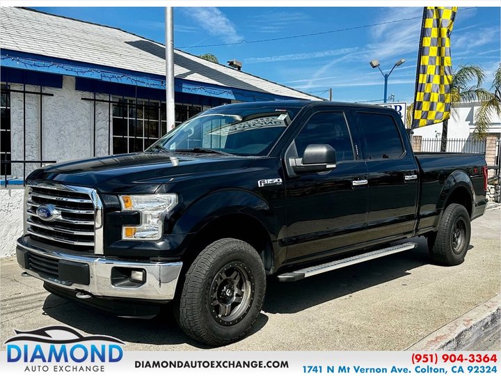 2016 FORD F150 SUPERCREW CAB for sale in COLTON