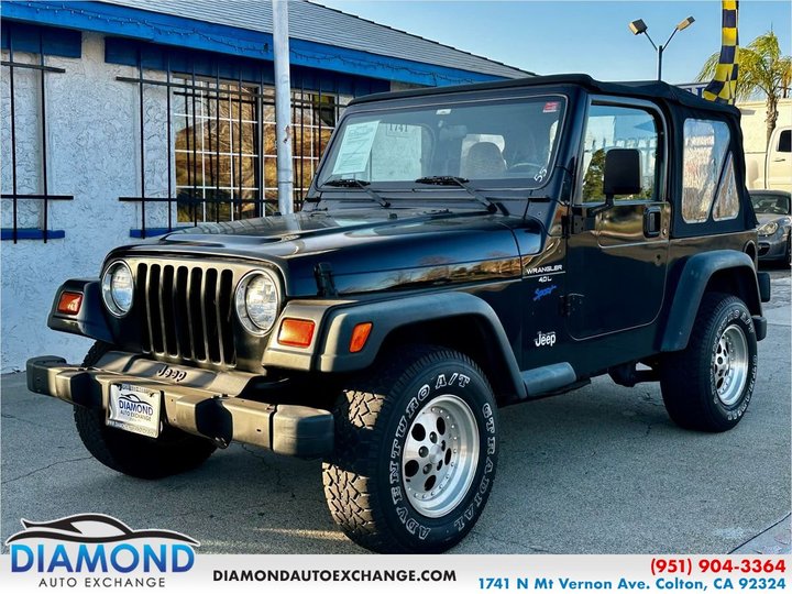 1998 JEEP WRANGLER for sale in COLTON