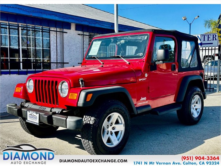 2005 JEEP WRANGLER for sale in COLTON