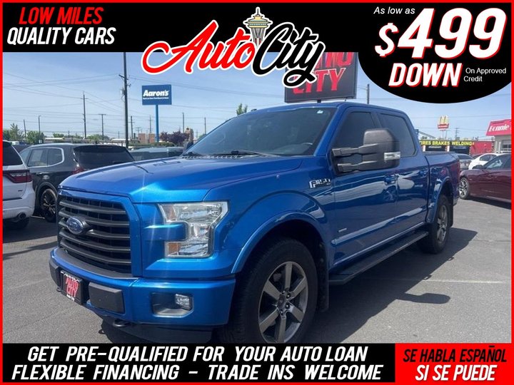 2016 FORD F150 SUPERCREW CAB for sale in YAKIMA
