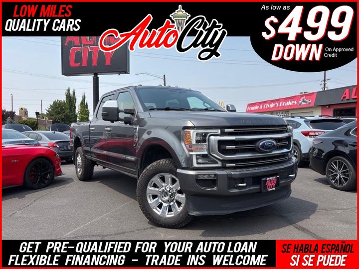 2020 FORD F350 SUPER DUTY CREW CAB for sale in YAKIMA