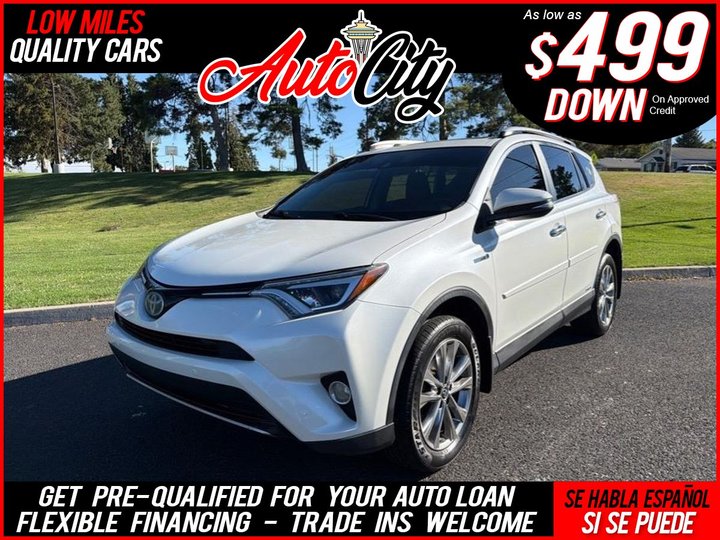 2017 TOYOTA RAV4 HYBRID for sale in YAKIMA