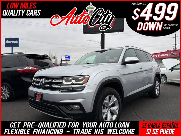 2018 VOLKSWAGEN ATLAS for sale in YAKIMA