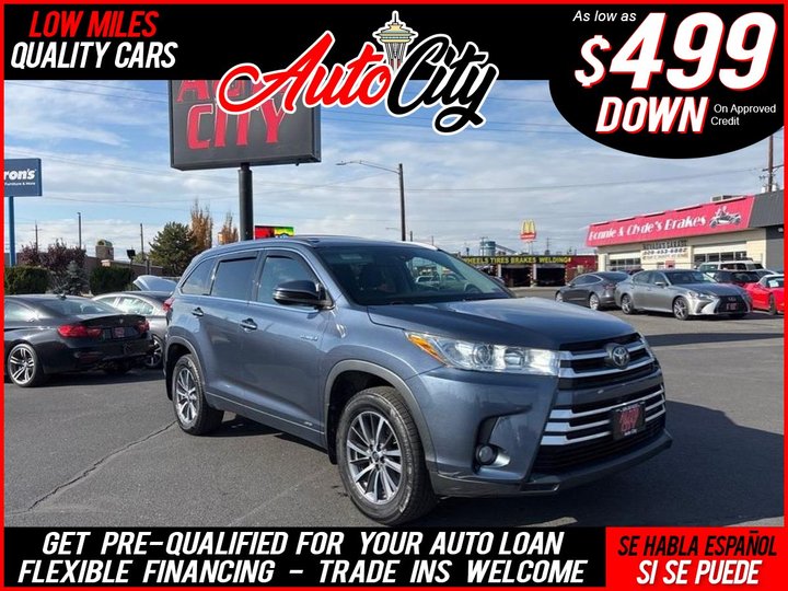 2017 TOYOTA HIGHLANDER HYBRID for sale in YAKIMA