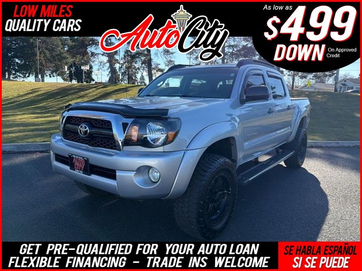 2011 TOYOTA TACOMA DOUBLE CAB for sale in YAKIMA