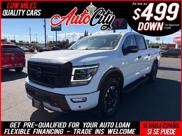 2021 NISSAN TITAN CREW CAB for sale in YAKIMA