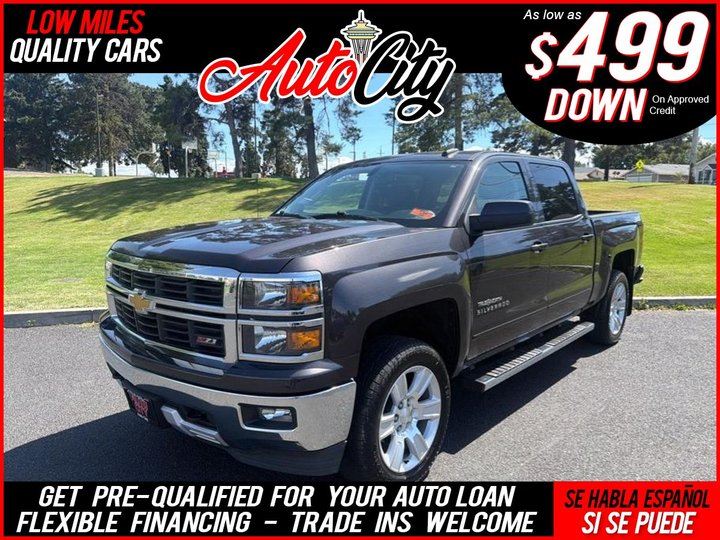 2015 CHEVROLET SILVERADO 1500 CREW CAB for sale in YAKIMA