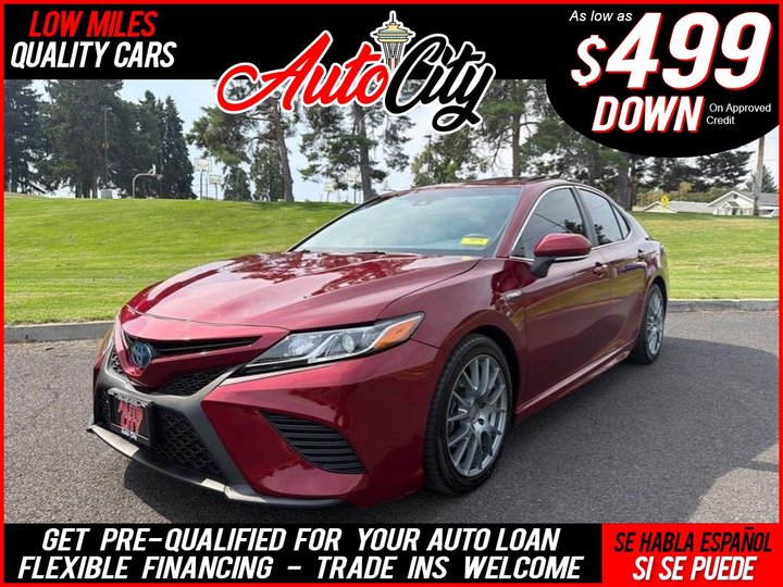 2018 TOYOTA CAMRY HYBRID for sale in YAKIMA