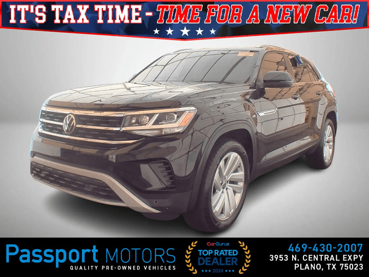 2022 VOLKSWAGEN ATLAS CROSS SPORT for sale in PLANO