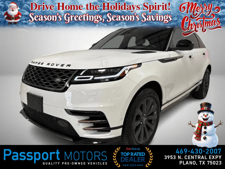 WHITE, 2021 LAND ROVER VELAR Image 