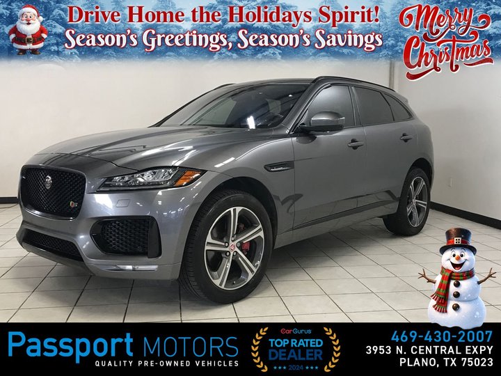 GREY, 2017 JAGUAR F-PACE Image 