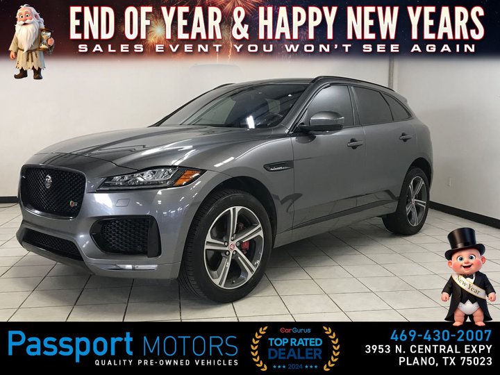 GREY, 2017 JAGUAR F-PACE Image 
