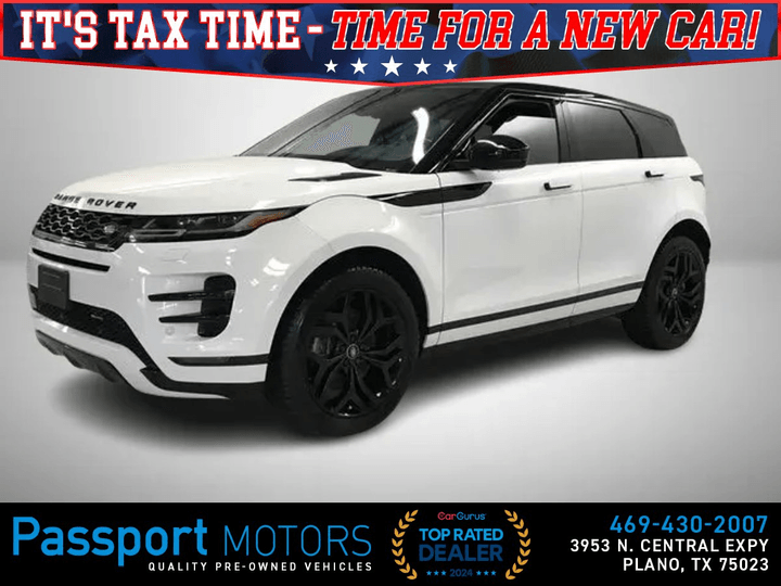 2023 LAND ROVER RANGE ROVER EVOQUE for sale in PLANO