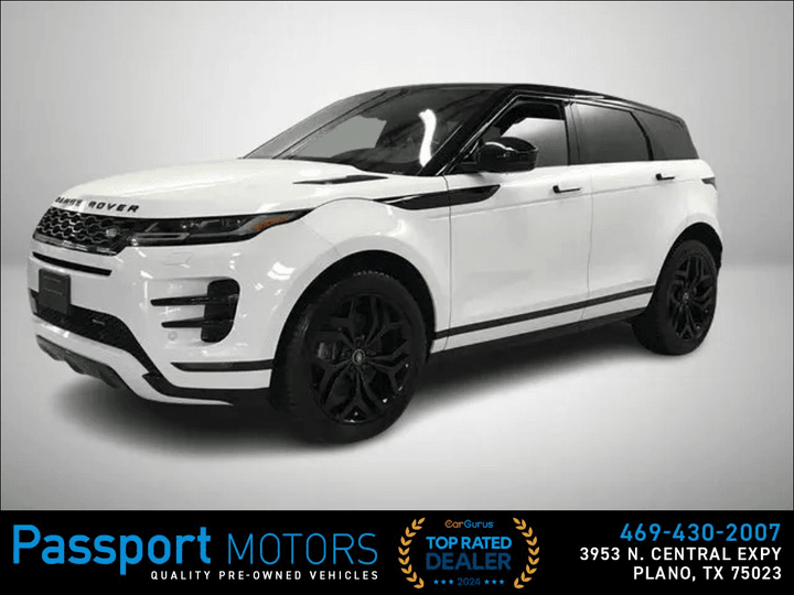 2023 LAND ROVER RANGE ROVER EVOQUE for sale in PLANO