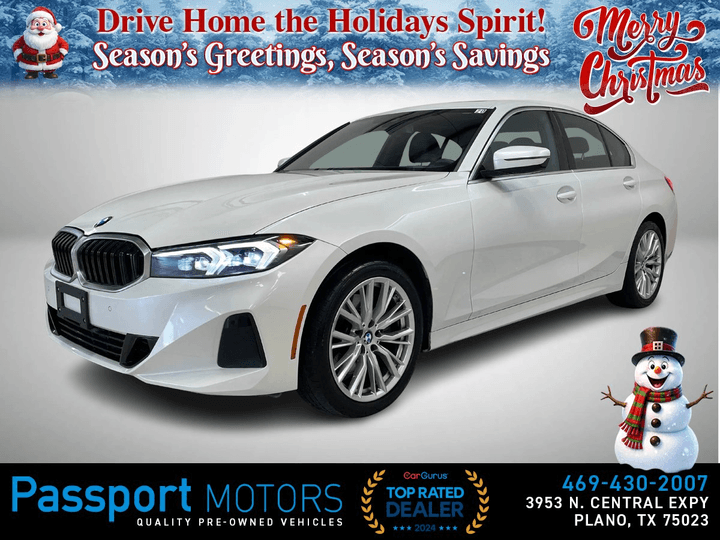 WHITE, 2024 BMW 3 SERIES Image 