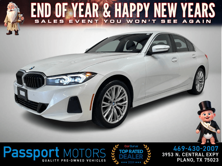 WHITE, 2024 BMW 3 SERIES Image 