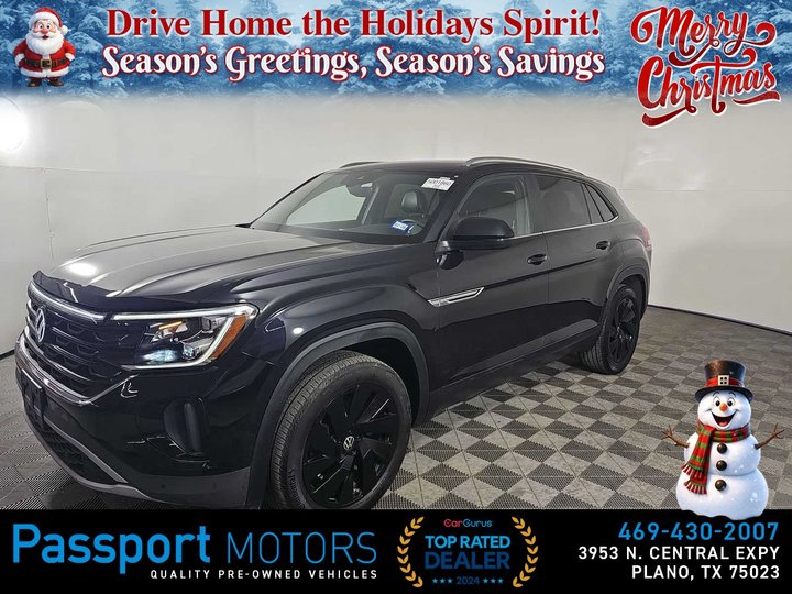 BLACK, 2024 VOLKSWAGEN ATLAS Image 