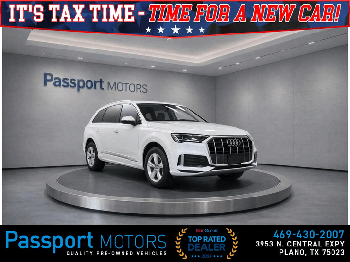 2022 AUDI Q7 for sale in PLANO