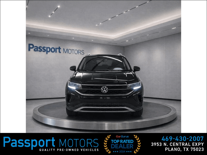 2022 VOLKSWAGEN TAOS for sale in PLANO
