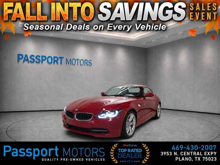 2009 BMW Z4 for sale in PLANO