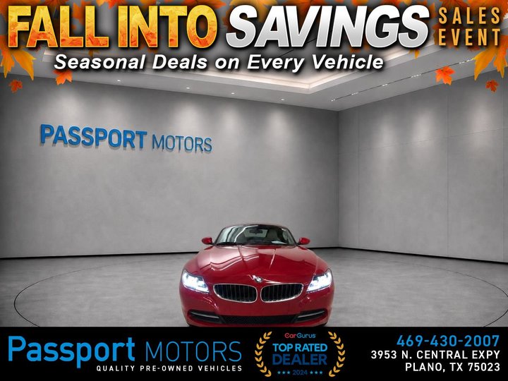 2009 BMW Z4 for sale in PLANO