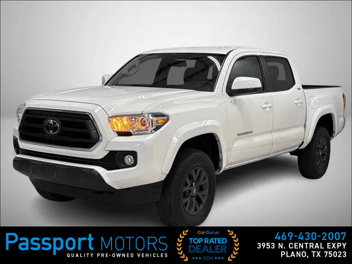2021 TOYOTA TACOMA DOUBLE CAB/UP GRADED BLACK WHEEL/TINT WINDOWS for sale in PLANO