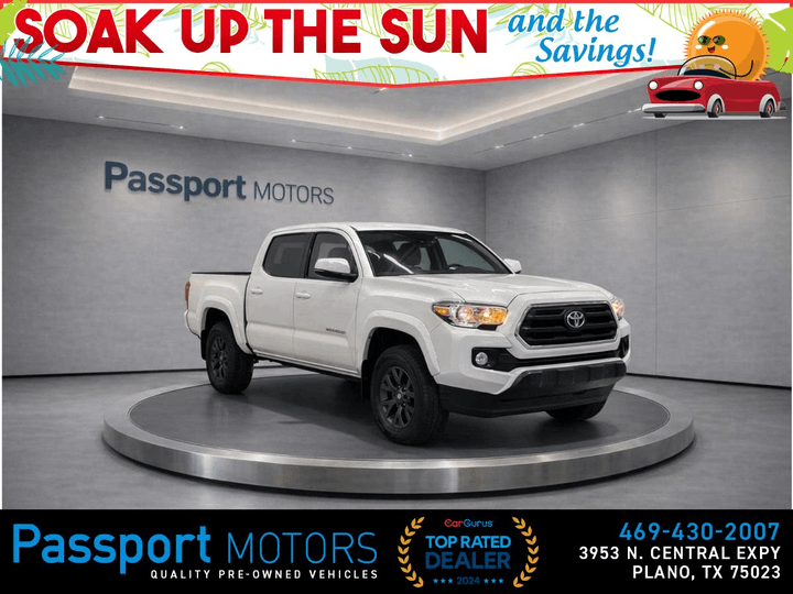 2021 TOYOTA TACOMA DOUBLE CAB for sale in PLANO