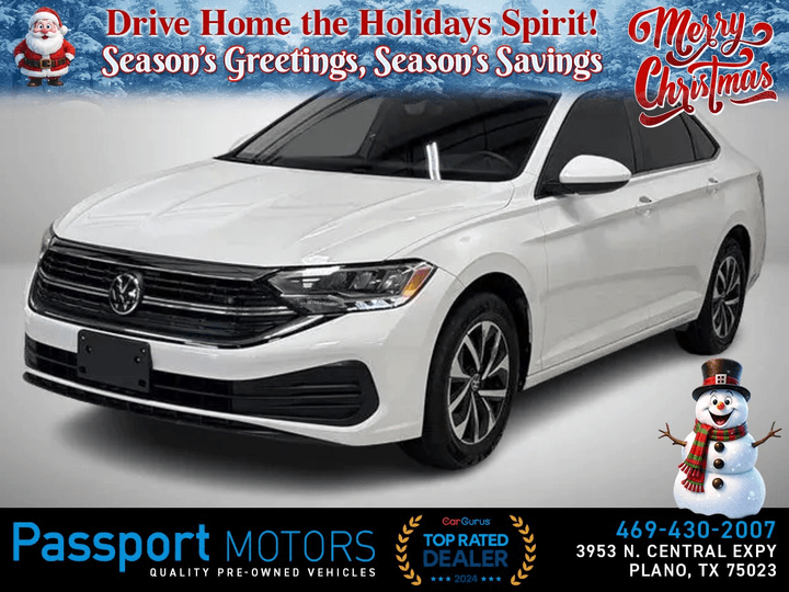 WHITE, 2024 VOLKSWAGEN JETTA Image 