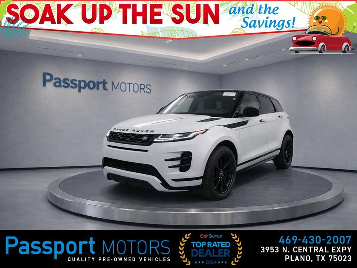2023 LAND ROVER RANGE ROVER EVOQUE for sale in PLANO