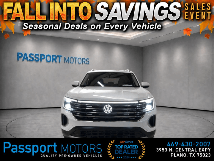 2024 VOLKSWAGEN ATLAS for sale in PLANO