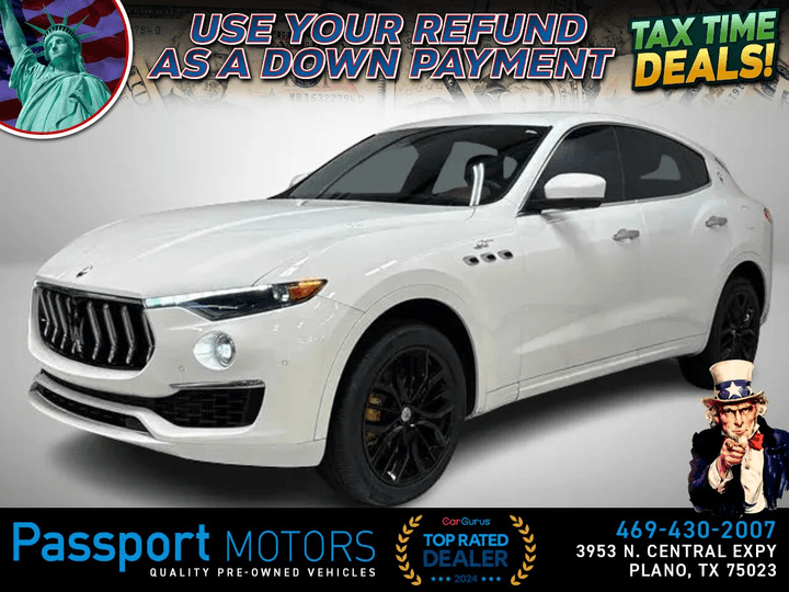 2022 MASERATI LEVANTE for sale in PLANO