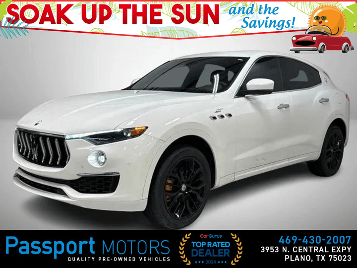2022 MASERATI LEVANTE for sale in PLANO