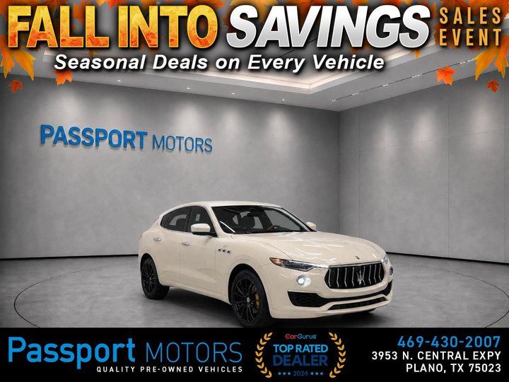 2022 MASERATI LEVANTE for sale in PLANO