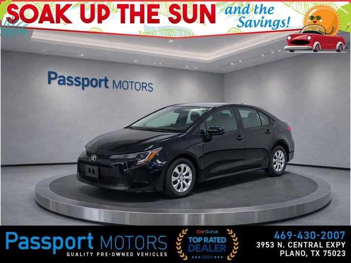 2022 TOYOTA COROLLA for sale in PLANO