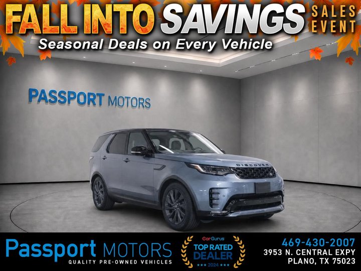 2023 LAND ROVER DISCOVERY/ R DYNAMIC/THIRD ROW SEATS/20" BLACK WHEELS for sale in PLANO